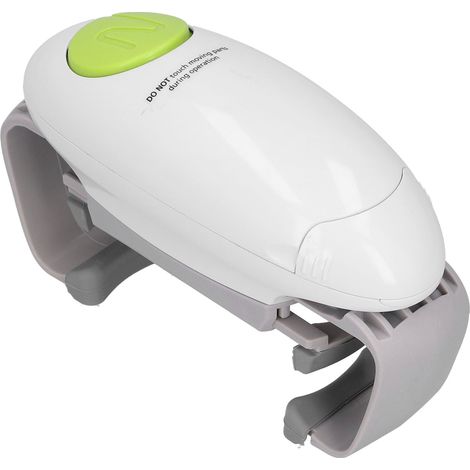 Ouvre-boîte électrique mini automatique en plastique pour la cuisine, le restaurant et la maison (1/5)