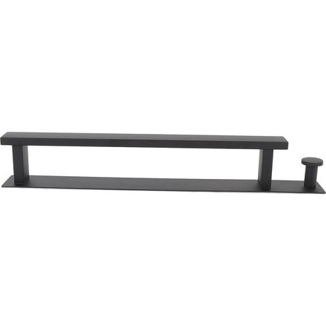 Toallero moderno de pared fabricado en acero inoxidable 304 – barra para toallas – diseño compacto (40 cm), capacidad de carga de 10 kg – fácil instalación, decoración de baño (1/5)