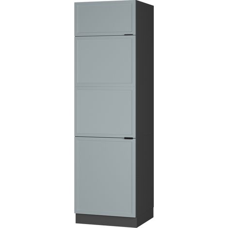 Armadio frigorifero Fame-Line, Blu-grigio chiaro, 60 cm, Vicco