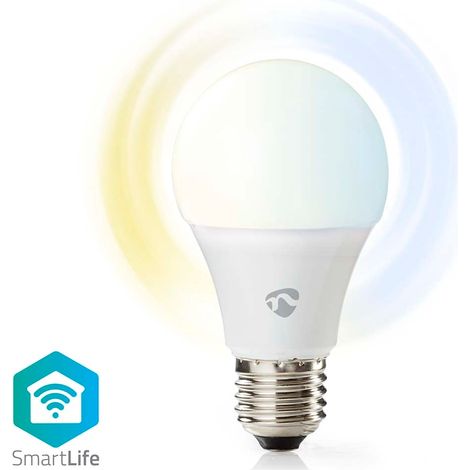 SmartLife LED-Lampe Wi-Fi E27 806 lm 9 W Varm till cool vit 2700 - 6500 K Android™ / IOS Glödlampa 1 st. (1/5)