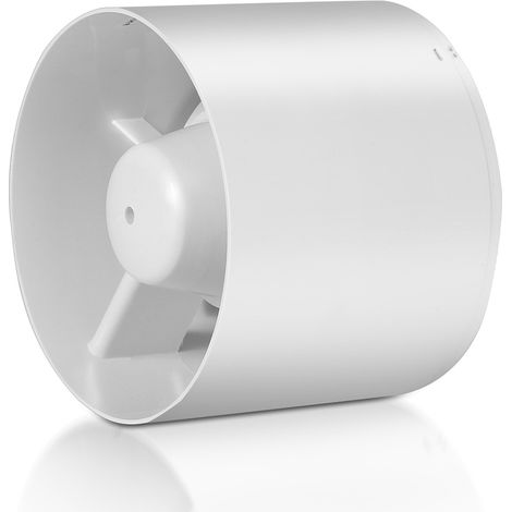 Jiubiaz Rohrventilator Lüftungskanal-Absauger, 150 mm Kanalventilator