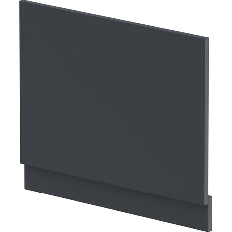 700mm Bath MDF End Panel & Plinth - Dark Grey