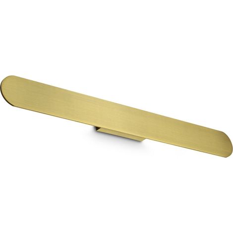 Ideal Lux ZIG ZAG Applique murale ovale à LED intégrée, laiton, 3100 lm, 3000 K (1/2)