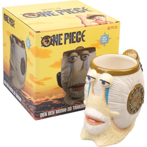 Chope à Bière Den Den Mushi 800 ml Cadeau (1/5)