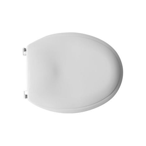 Abattant WC universel D019 Abattant WC 40,7 x 36,2 cm avec charnie'res re'glables type A et abattant thermodurcissable