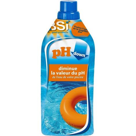 BSI pH Menos en polvo 1 kg corrector de pH para piscina y spa