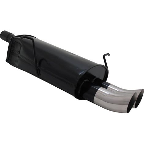Silencieux Echappement BMW E46 316i/318i 98-05 - 2x76mm DTM-13694610