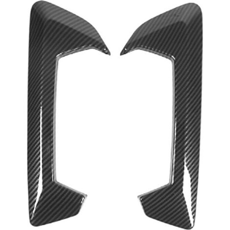 Alette laterali in fibra di carbonio, griglia laterale a pinna di squalo, coperture delle prese d'aria laterali e decalcomanie adatte ai modelli BMW X5 dal 2023 in poi.