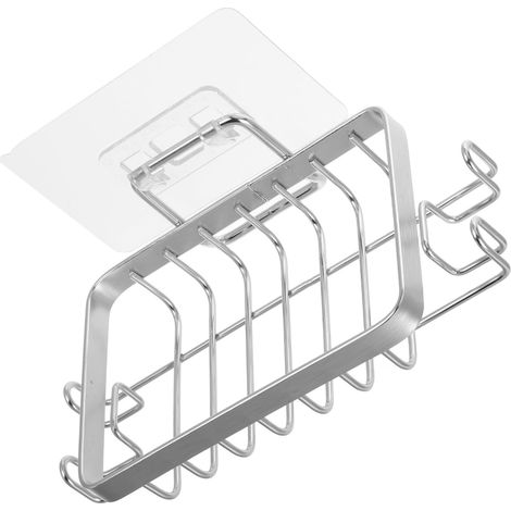 Hanging Soap Dish Stainless Steel Silver Space Saving Design