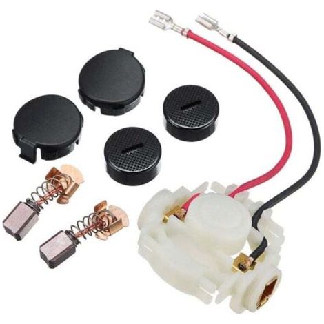 Kit de escobillas de carbón + portaescobillas + tapa + cubierta de tapa para Makita CB430 BGA450 BGA452 BJS160 BJS161