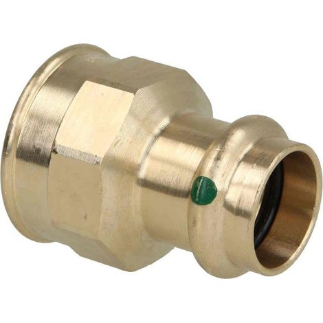Raccord droit à sertir cuivre V - F1 x ø22 mm