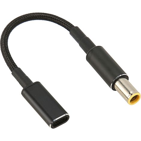 Adaptateur USB-C PD 100W vers DC 7.9x0.9mm pour PC Lenovo - Câble d'Alimentation Secteur (1/5)