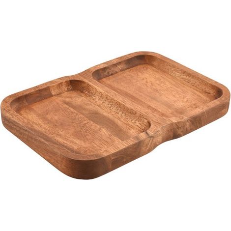 Chop Plat A Servir 28x19xh3cm 2 Parties - Fine Dining Living  Aufschnittplatte zum Servieren 28x19x3cm, 2-teilig – Fine Dining Living