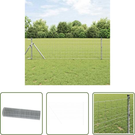 PVC-beschichtetes Eisen - Eurozaun 1 x 25 m PVC-beschichtetes Eisen (1/5)