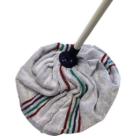 Serpillière 100% coton – Résistante au chlore – Lavable jusqu'à 90° – Compatible avec manche à vis – Label Oeko-Tex – Fort pouvoir mécanique – Stb Tissages De Beaulieu (1/3)