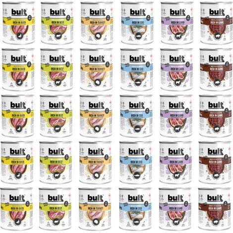 BULT MIX 6 SAVEURS - Aliment humide pour chiens - 30 x 800 g (1/5)