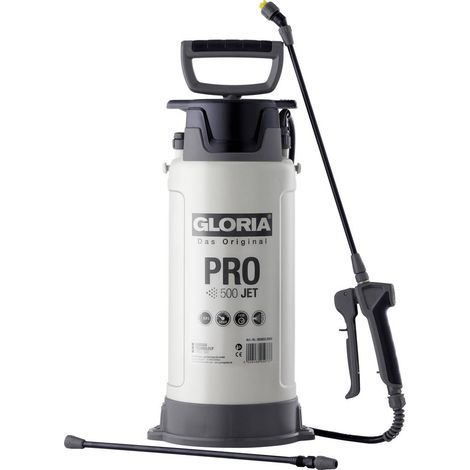 Gloria Haus und Garten 003652.0000 PRO 500 JET Pulvérisateur 5 l
