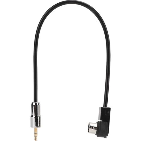 Câble adaptateur entrée auxiliaire audio radio CD 30cm/11.81in pour autoradio Alpine DVA‑7996R DVA‑9860R (1/5)