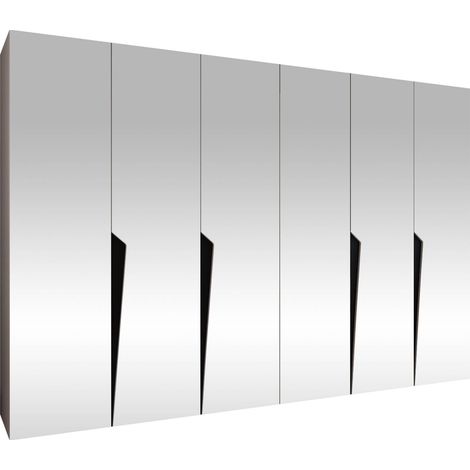 Armario Hartford 617, Cachemira, 202x300x52cm, Puertas de armario: Con bisagras, Número de estantes: 0 (1/5)