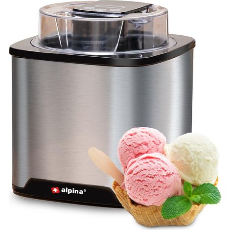 alpina machine à glace Argent H24.5xl21.9xL21.9cm