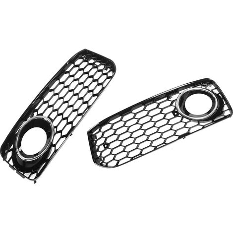 1 Paar Nebelscheinwerfergitter mit Chromleiste 8T0807681B, links und rechts, für A5 S5 (1/5)