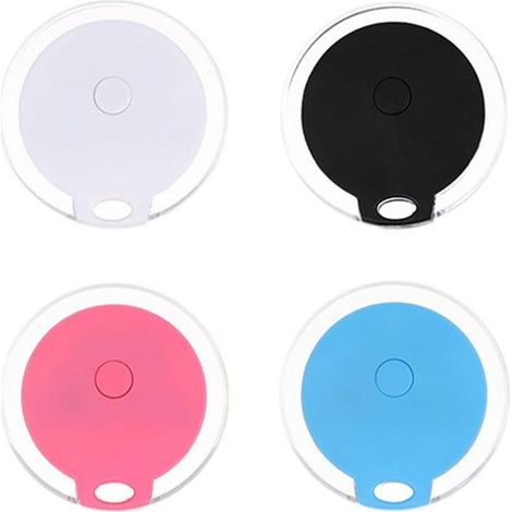 Longziming Mini traceur GPS Bluetooth – Étanche, lot de 4, pour bagages, chats, chiens et enfants (1/5)