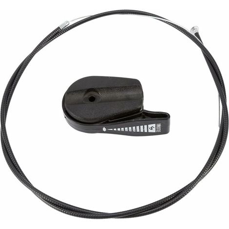 Trimec – Cable de acelerador universal de 165 cm para cortacéspedes – Cable de repuesto GXV160 – Fácil instalación – Accesorio negro (1/5)