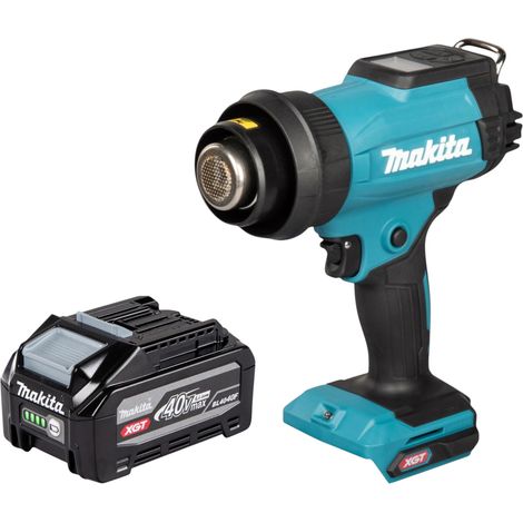 Sopladora de aire caliente con batería Makita HG 001 GZ01 40 V máx. 600 °C + maletín - sin batería, sin cargador (1/5)