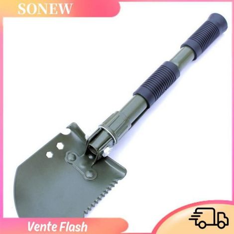 Sonew pelle multifonctionnelle Pelle de Camping à Double poignée, compacte, Portable, verte, multifonctionnelle, sport materiel (1/5)