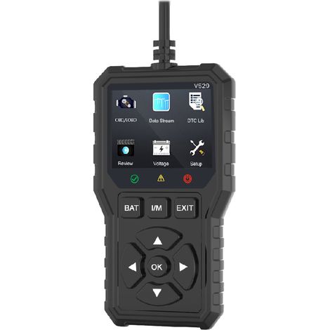 Scanner OBD2 multifonction pour moto – Diagnostic rapide des pannes – Compatible avec de nombreuses marques – Matériau ABS, -30°C à 70°C