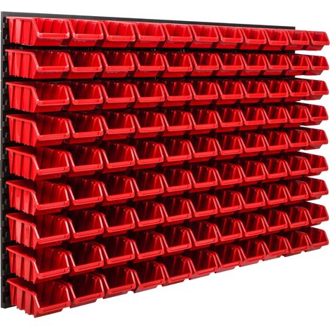 Werkstatt-Werkzeugbrett 115x78 cm + 99 Ablagen