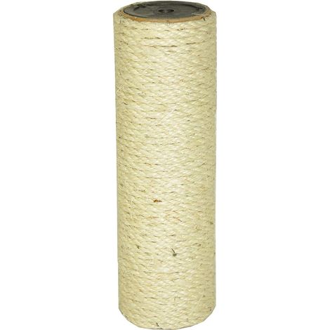 1 Poteau Sisal 21cm, 2 Filetages M10, Pour Arbre À Chat, Protection Meubles (1/4)