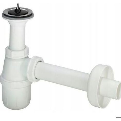 Siphon Lavabo Bouteille - 1 1/4 Pouces - Pour Évier Salle De Bain Baignoire Douche Bidet - 1 Pièce