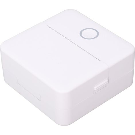 Imprimante thermique Bluetooth de poche multifonction sans fil pour autocollants, usage maison et école, livrée avec 10 rouleaux de papier (1/5)
