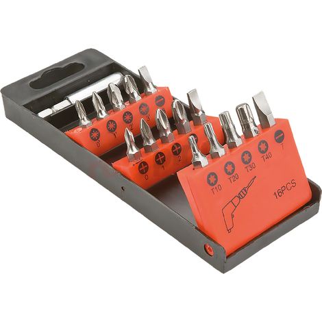 INSERTI 16 pezzi  - TOPTOOLS