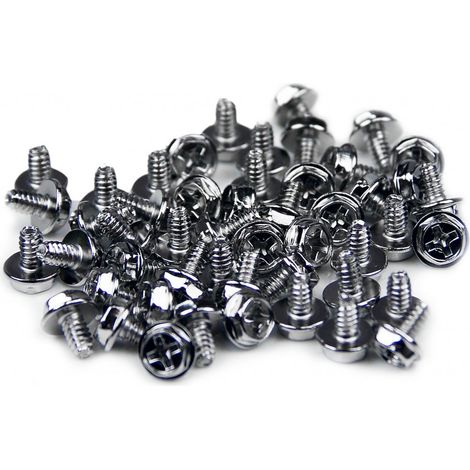 StarTech ST SCREW632 - PC Montageschrauben, 6-32x1/4 UNC, 50 Stück (1/2)