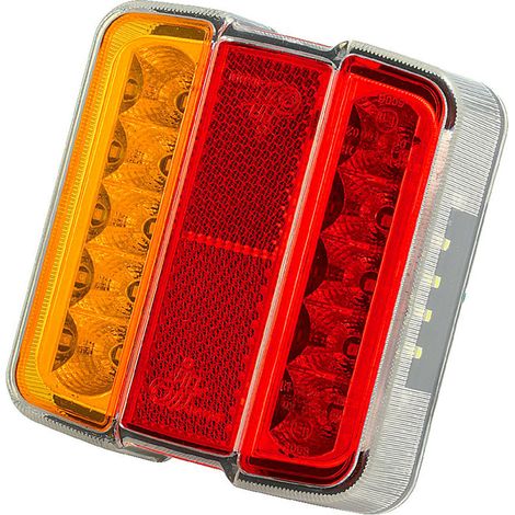 Lanterne led orange rouge 4 fonctions
