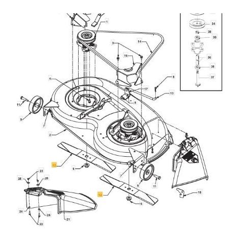 MESSER (742-04084) ORIGINAL STIGA - 120001219/0