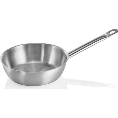 Sauteuse bec verseur COOKWARE 21 Ø 20 cm H 6,5 cm 1,25 ltr inox 18/10 - Was Germany (1/2)
