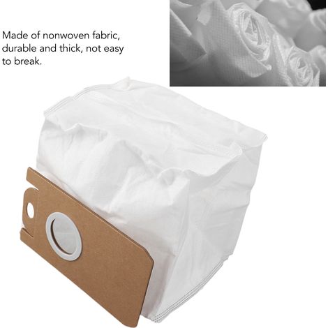 Ortviai Sac à poussière pour robot balai ABIR R30 – Non-tissé, étanche et facile à installer (1/4)