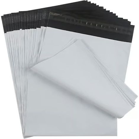 100 sacs d'expédition pour vêtements – enveloppes autocollantes imperméables et résistantes de 250 x 350 mm (1/5)