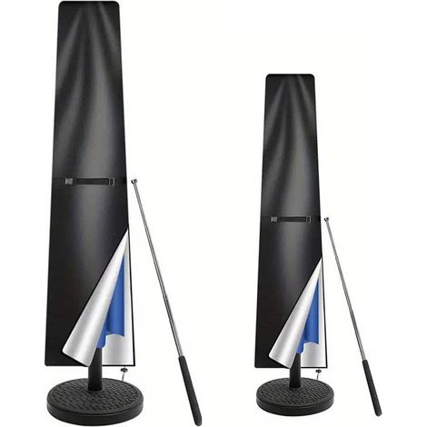 Sollbry 2pièces Housse pour Parasol,Housse de Parasols Droit,Oxford Couverture de Parasol Imperméable Protection Parasol de noir avec Tige,190x50cm/175×35cm (1/5)