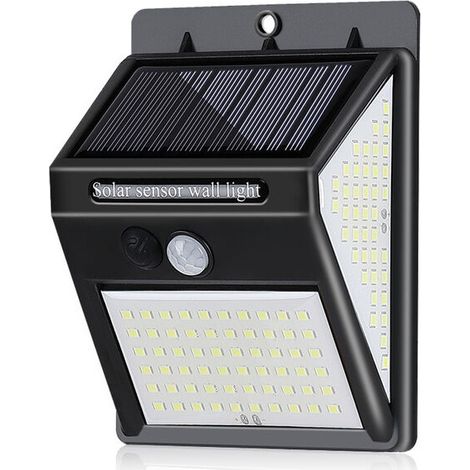 Solar Light Outdoor Waterproof Wall Lamp with Motion Sensor 144LED Solar Light Outdoor Lighting Security Lamp