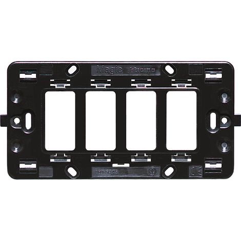 Bticino supporto 4 posti serie magic 504s