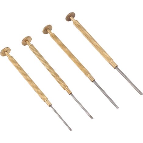 Ensemble de 4 tournevis pour le démontage du bracelet et du mouvement de montre, accessoire de réparation de montres (1/5)