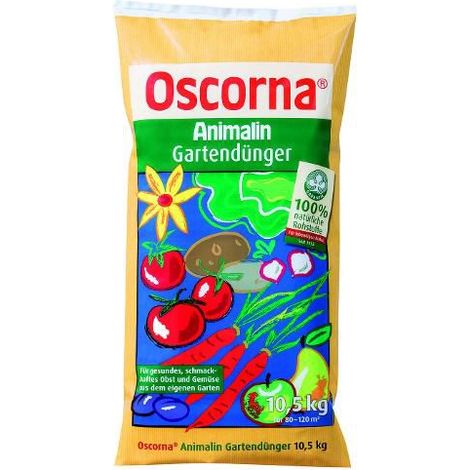 Oscorna Animalin engrais de jardin 20 kg universel naturel bio fleurs légumes fruits