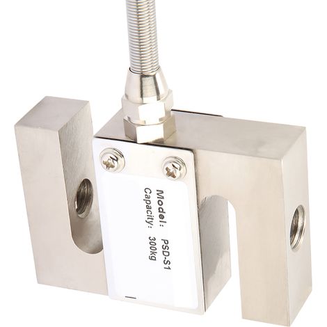Capteur de pesage haute précision S-Type 300KG avec câble, cellule de charge pour balance industrielle (1/5)