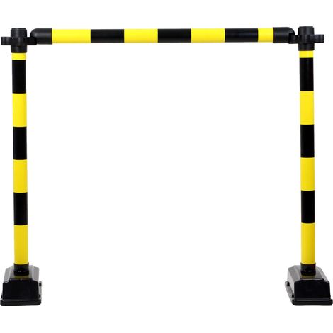 Barrière Express 1 lisse 1m Jaune/Noir - 2001243 (1/2)