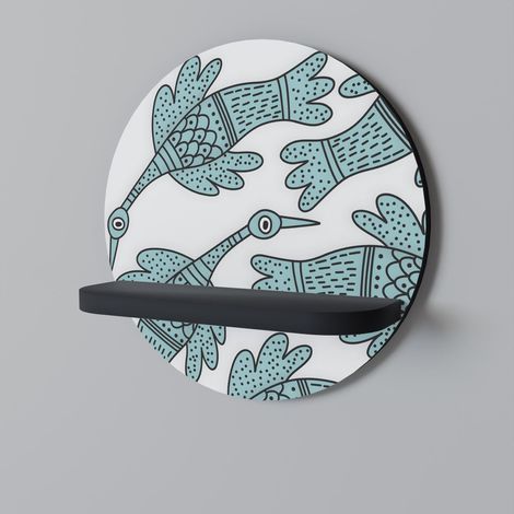 WATERSPOUT SONGIBIRD Rundes Regal Schwarz (1/5)