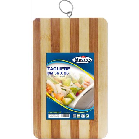 MAURY'S TAGLIERE TAGLI CON ANELLO 26X36CM